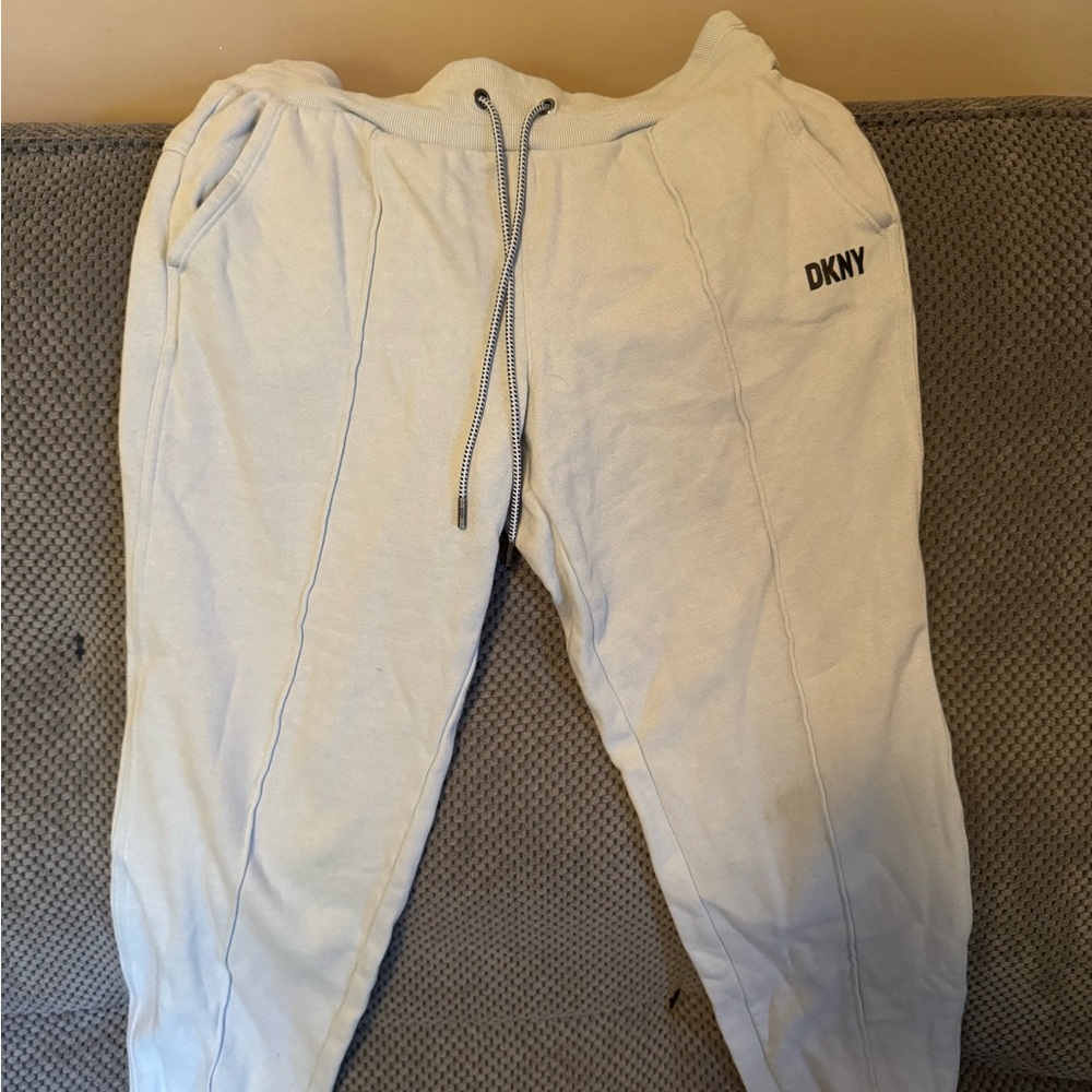 DKNY Women's Light Blue Joggers